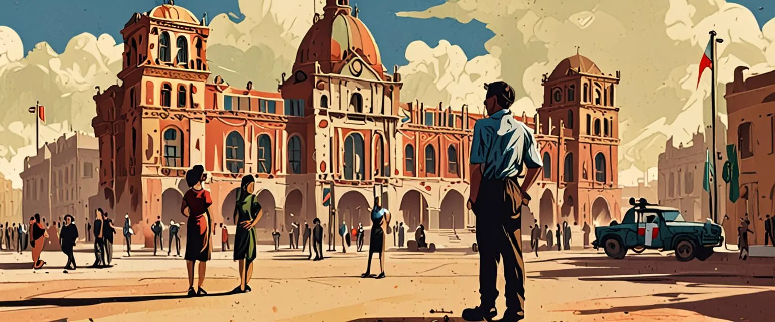 La portada del día: una escena pintada a partir de las piezas de hoy