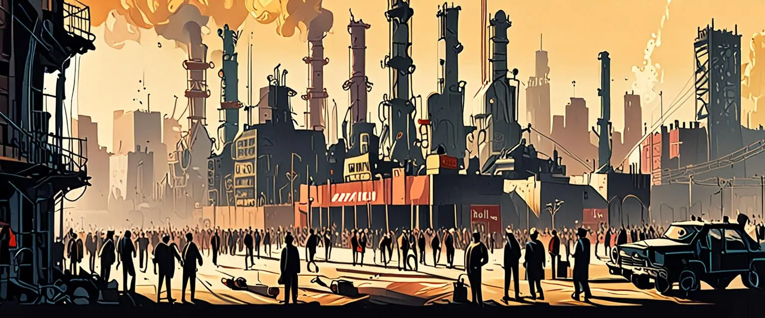 La portada del día: una escena pintada a partir de las piezas de hoy