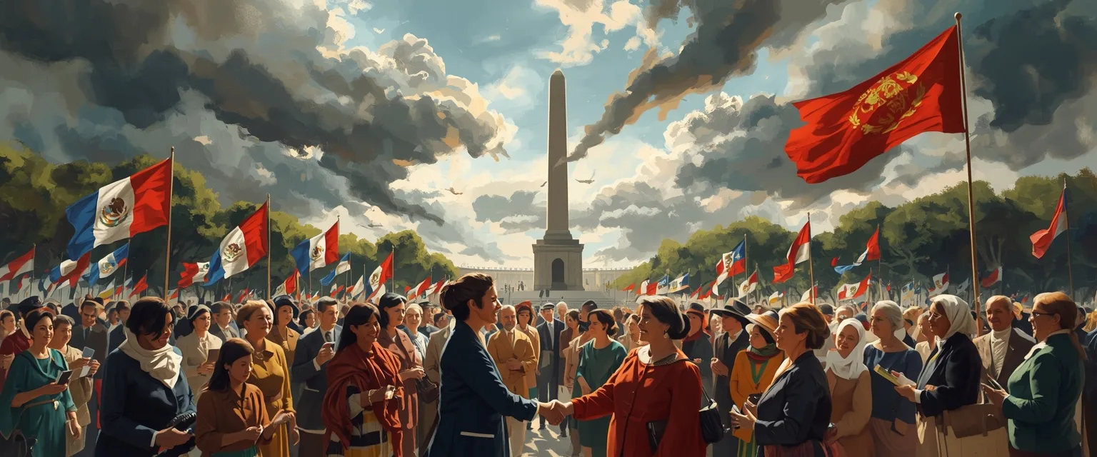 La portada del día: una escena pintada a partir de las piezas de hoy