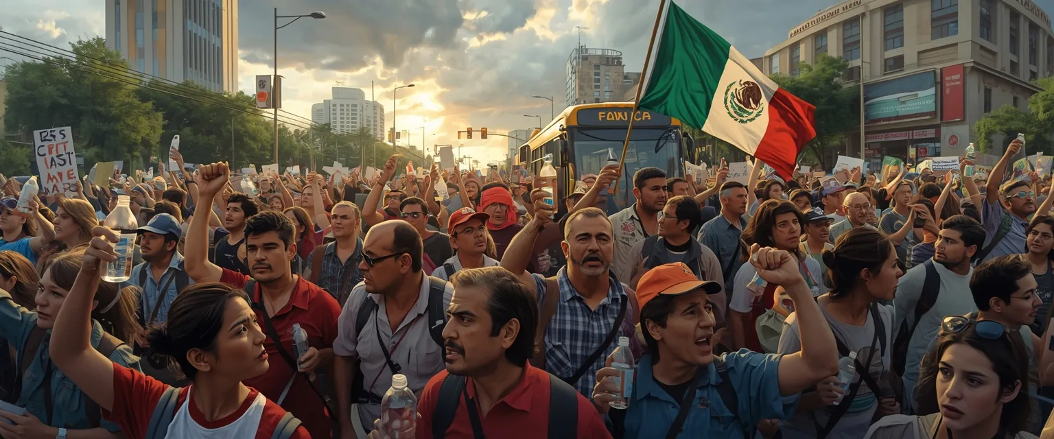 La portada del día: una escena pintada a partir de las piezas de hoy