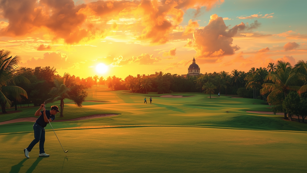 Golfistas mexicanos se preparan para el Campeonato Amateur de América Latina