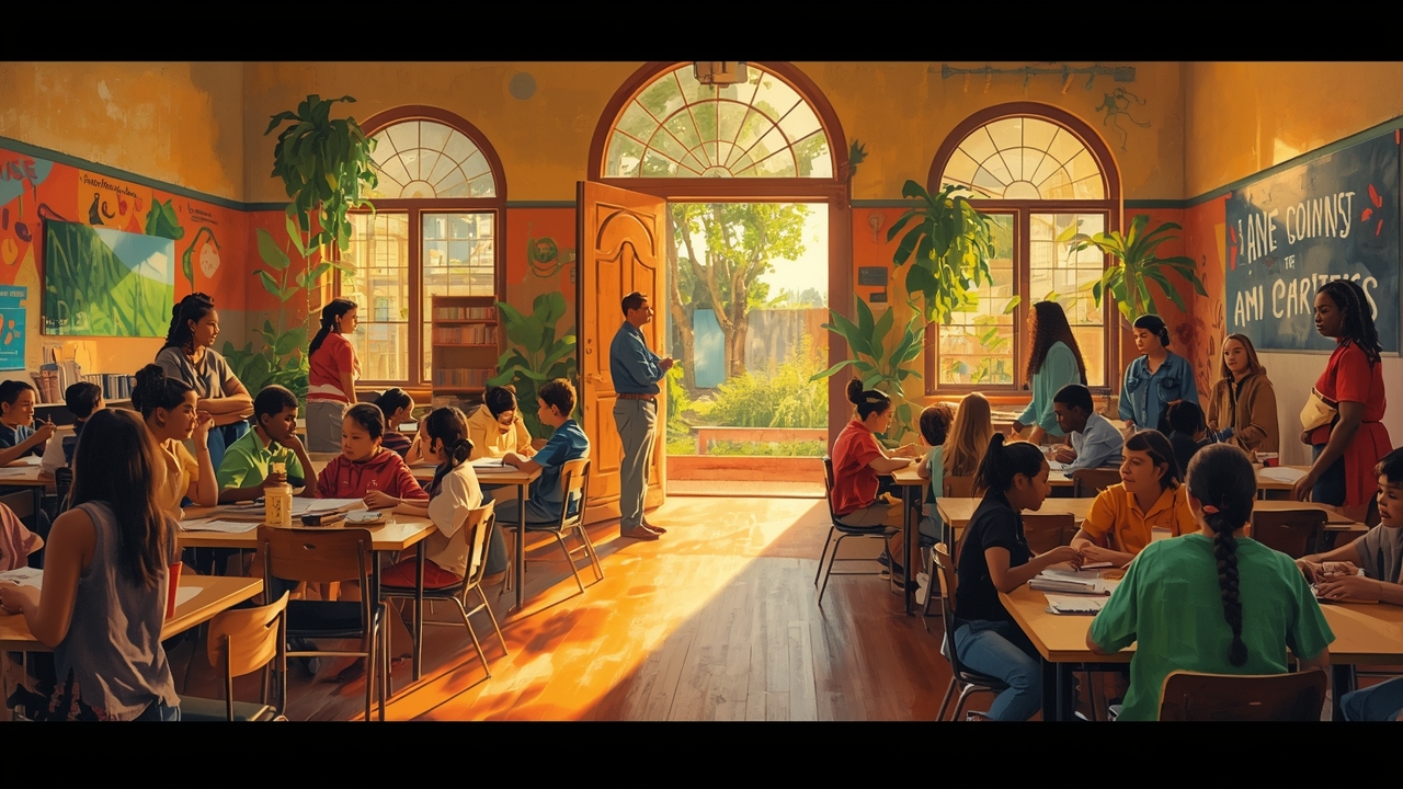 Los estudiantes aprenden más allá de los muros del aula en el nuevo marco educativo