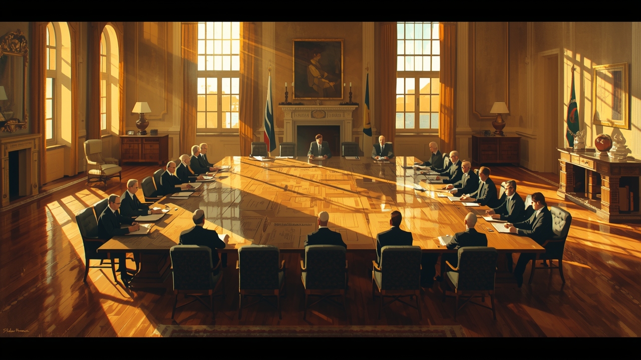 Líderes empresariales mexicanos se reúnen para firmar un acuerdo histórico.