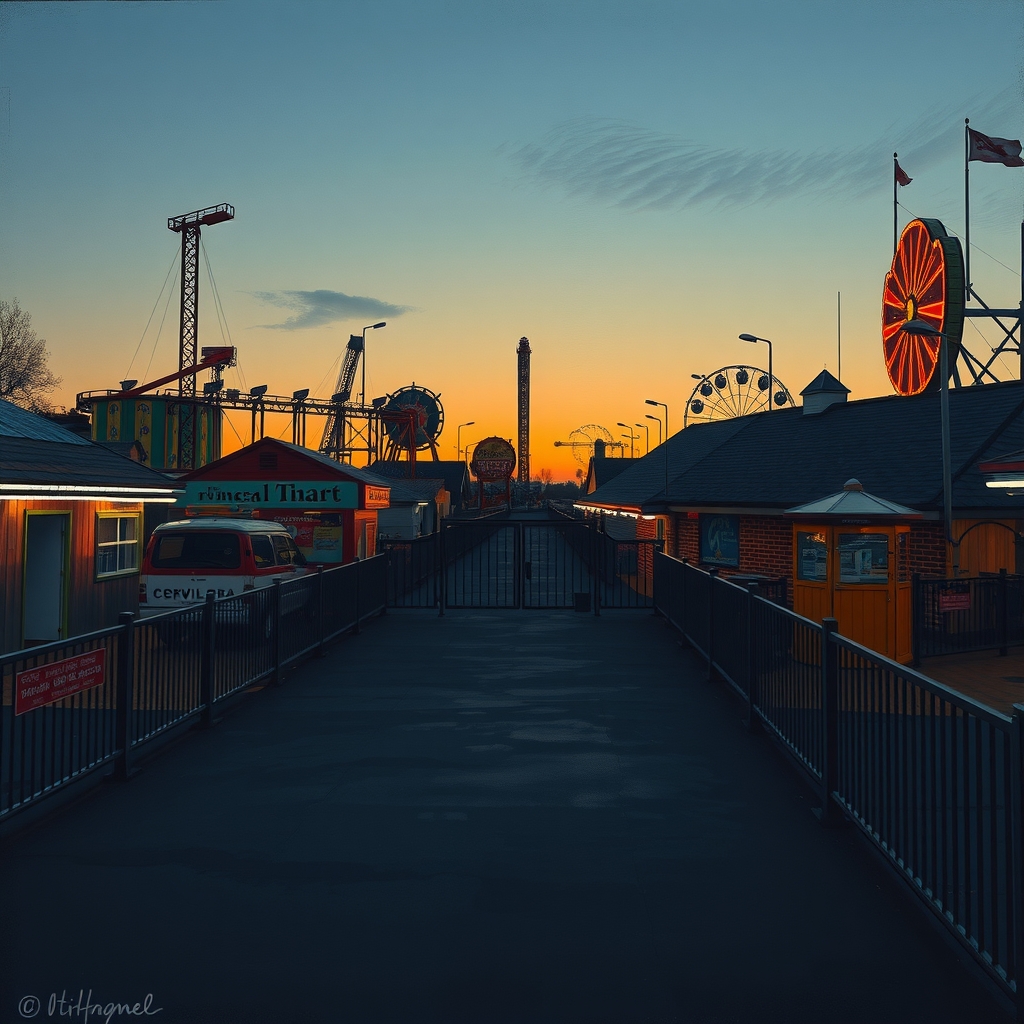 Atracciones abandonadas marcan el fin de una era para el parque de Guadalajara