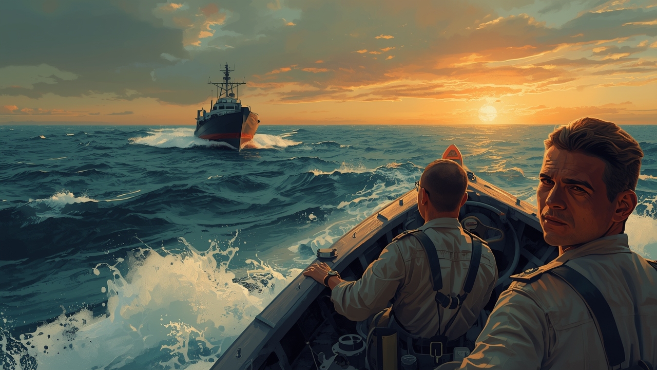 La Armada de México busca a un padre y un hijo desaparecidos en el mar.