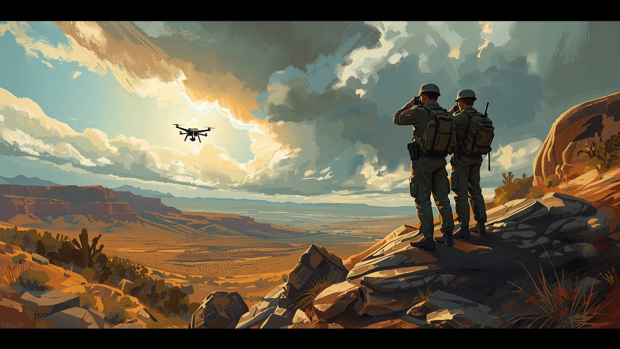US y Mexico cooperan para rastrear drones criminales.