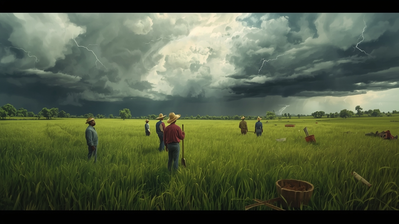 Agricultores en Sinaloa se preparan para lluvias intensas y granizo