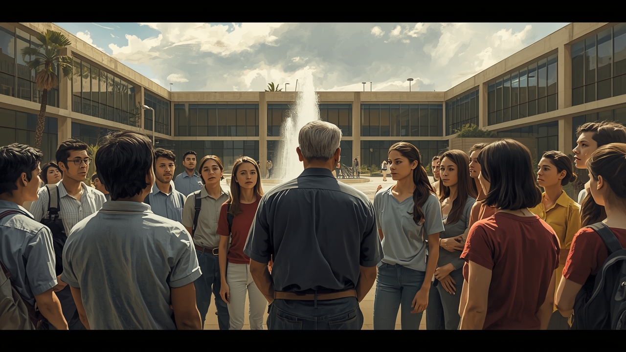Estudiantes exigen medidas por la crisis del agua en Guadalajara