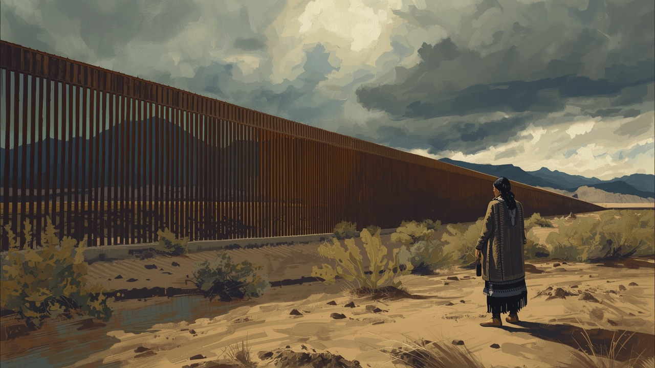 La construcción del muro fronterizo amenaza las tierras nativas